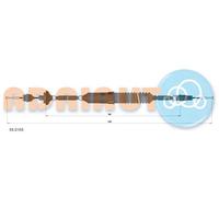 Cavo frizione con regolazione automatica 55.0155 ADRIAUTO