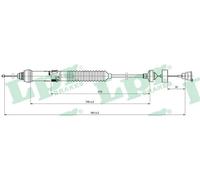 Cavo frizione con regolazione automatica C0018C LPR per CITROËN XSARA
