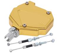 Cavo Frizione Easy Pull System, Yosoo Gold Universal Moto Stunt Leva Frizione Easy Pull Cable System Accessori Moto Moto in Lega di Alluminio A