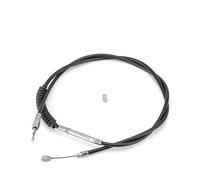 Cavo frizione Per Harley Per Big Twin Per SOFTAIL Road Per Electra Glide Per King Per Fat Boy Per Springer 1987-2006 Cavo Frizione In Acciaio Inossidabile Per Moto(1845mm Black)