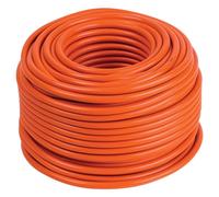 Cavo Fror Arancione Gommato Flessibile Multipolare Antifiamma Vendibile al Metro - CONFEZIONE: 1 pz., Sezione Conduttore: 2x1mmq, Lunghezza: Metri 1