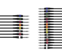 Cavo Frusta Audio Professionale 15m - 8x Jack Stereo, 16x Mono