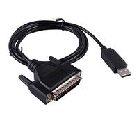 Cavo FTDI da USB RS232 a DB25 per controllo CNC Fanuc, cavo seriale compatibile con C-232R US-232R (180 cm)