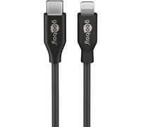 Cavo Goobay 2 m Lightning a USB C Nero