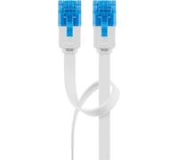 GOOBAY 96325 - Cavo piatto Cat. 6a bianco 2 m