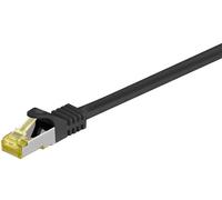 Cavo Goobay S/FTP CU Cat7. Spina RJ45. Nero. 1,0 m NEW
