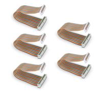 Cavo GPIO, 5Pcs 40 pin 20cm/7,9 Pollici Cavo di Prolunga GPIO Accessori per Computer con Touch Screen LCD TFT da 3,5/5 Pollici per Raspberry Pi Maschio-Femmina