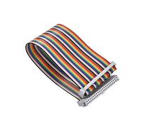 Cavo GPIO da 40 pin femmina a femmina, utilizzato per estendere la porta di ingresso e uscita, compatibile con Banana Pi / Orange Pi 2/3, cavo a nastro flessibile, anima in rame, aspetto arcobaleno