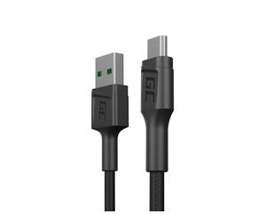 Cavo Green Cell GC PowerStream USB-A - Micro USB 30 cm ricarica rapida Ultra Charge, QC 3.0 NEW