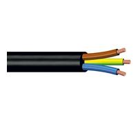 Cavo H05VV-F 3x1,5 mm² 10 m nero Nero