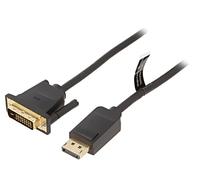 Cavo HAFBF Displayport maschioDVI-D (24+1) maschio L: 1 m nero VENTION