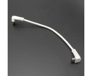 Cavo Hdmi 0,3m 30cm 4k 8k Full Hd Angolare Bianco Ad Angolo 90° Adattatore Pc_