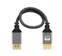 Cavo HDMI 2.0 da 0,3 m, 1 m, 1 piede, 4K 60 Hz, compatibile con Xiaomi, compatibile con Xbox, PS5, PS4, laptop, cavo splitter HDMI digitale, 2 m, 3 m, 5 m, 10 m, 10 metri(1m)