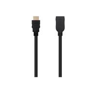 CAVO HDMI 2.0 PROLUNGATORE, A/M-A/H, 1,0 M, NERO - Connessione ad alta definizione per audio e video su dispositivi elettronici.