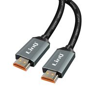 Cavo HDMI 2.1 8K 120Hz Ultra HD con Ethernet Lunghezza 1.5m HD-8K15 LinQ Nero