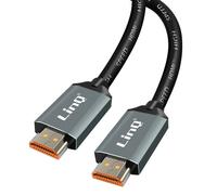 Cavo HDMI 2.1 8K 120Hz Ultra HD con Ethernet Lunghezza 1.5m HD-8K15 LinQ Nero