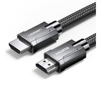 Cavo HDMI 2.1 8K 4K 3D 48Gbps HDR VRR QMS ALLM eARC QFT 2m Grigio