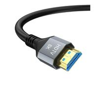 Cavo HDMI 2.1 8K 4K a 120 Hz 8K a 60 Hz 48 Gbps EARC ARC HDCP ad altissima velocità, compatibile con RTX, cavo video for PC, laptop, proiettore, HDTV, PS5 1 m2 m3 m(HDMI -8K60hz,2m)
