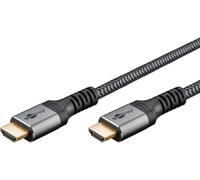 Cavo HDMI 2.1 ad alta velocità con Ethernet, 48 Gbps, alloggiamento in alluminio, 3 m