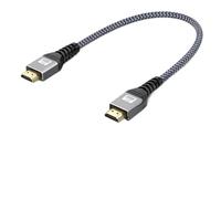 Cavo HDMI 2.1 Compatibile Con 8K 4K@120Hz 8K@60Hz 48 Gbps Video Audio Cavo HDMI Intrecciato For PC Laptop Proiettore HD TV PS5(8k PVC,1.5m)