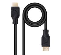 Cavo HDMI 2.1 Nanocable 8K@60Hz 48Gbps 1.5m Nero