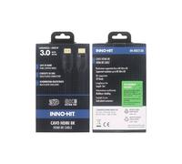 Inno-Hit Cavo HDMI ContattiOro 8K 60hz 3m Nero