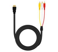 Cavo HDMI a 3x RCA Maschio 1,5m Adattatore audio e video HD-AV994 LinQ Nero