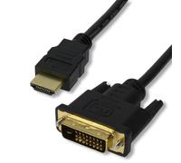 Cavo HDMI a DVI-D MCL 2 m Maschio a Maschio Nero