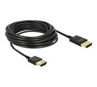 DELOCK HDMI/HDMI, 3 M CABLE HDMI HDMI TIPO A (ESTÁNDAR) NEGRO