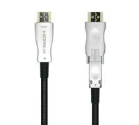 AISENS A148-0512 Cavo HDMI V2.0 AOC smontabile premium alta velocità/HEC 4K@60Hz 4:4 18Gbps, A/M-D/A/M, nero, 30 m