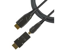 Techly Cavo HDMI™ A/A Micro HDMI™ AOC in Fibra Ottica 4K 20m