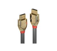 Cavo HDMI con Ethernet Lindy Gold Line High Speed - 5m - Grigio - Supporto 4K