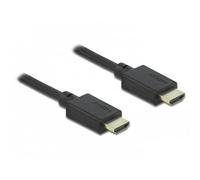 Cavo HDMI DeLOCK 48 Gbps 8K 60 Hz 0,5 m Nero