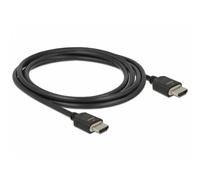 Cavo HDMI Delock 85294 2 m 8K Ultra HD 48 Gbps Nero