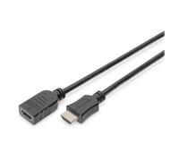 CAVO HDMI DIGITUS AK-330201-020-S - 2.0, 2m, Alta Velocità, 4K, Placcato Oro