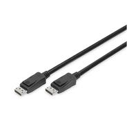 DIGITUS Cavo Displayport - Displayport 1.3 - UHD-II 8k/30Hz - 4k/120Hz - 2,0m - adatto per monitor, schede grafiche