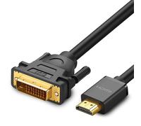 Cavo HDMI-DVI (24 + 1) 3M Bi-Direzionale (1080P@60Hz) Nero; UGREEN/10136
