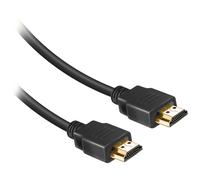 Ekon cavo HDMI, maschio maschio, 1.8 metri, risoluzioni 4K Ultra HD e 3D, connettori dorati, antipiega, scocca in metallo, per TV, proiettori, laptop, PC, MacBook, PlayStation, Nintendo Switch