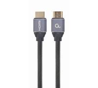 Cavo HDMI Gembird CCBP-HDMI-1M 1m 4K UHD 60Hz Placcato Oro Grigio