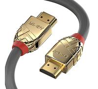 Lindy Cavo HDMI 37865 Alta Velocità Linea Gold 7,5 m HDMI tipo A Oro, Grigio