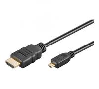 CAVO HDMI HIGH SPEED WITH ETHERNET CONNETTORI MICRO HDMI D MASCHIO/ HDMI A MASCHIO MT. 3