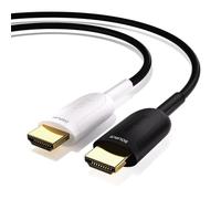 Cavo HDMI in fibra ottica 8K, 10 m,48 Gbps, cavo HDMI 2.1, ad alta velocità, 8 K@60 Hz, 4K a 120 Hz, supporto eARC RTX 3090 HDCP 2.2 e 2.3 Dolby compatibile con PS5, Xbox Series X, Roku/Sony/LG CX TV…