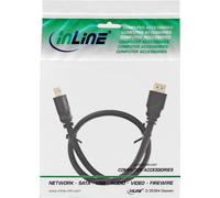 Cavo HDMI in linea 1,0 m, contatti dorati, nero NEW