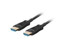 Lanberg Cavo HDMI CA-HDMI-30FB-0100-BK Nero 10 m