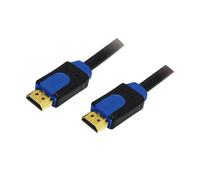 Cavo HDMI LogiLink Azzurro Nero Blu/Nero 15 m