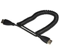 CAVO HDMI MASCHIO-MASCHIO A SPIRALE ESTENSIBILE FINO A MT 1,60 NEW