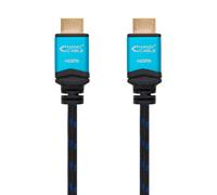 Cavo HDMI Nanocable V2.0 4K 60Hz A/M-A/M 0,5 m Nero