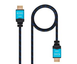 Cavo HDMI Nanocable V2.0 4K@60Hz A/M-A/M 1,5 m Nero