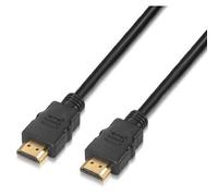Nanocable 10.15.3600 - Cavo Hdmi V 2.0 ad Alta Velocità (4K, 60Hz, 18 Gbps, Maschio-Maschio, Tipo A/M-A/M, Nero, 0,5 mts)