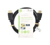 CAVO HDMI NEDIS CVGL34000BK15 HDMI 4K@30Hz, ARC, 10.2 Gbps, 1.50 m